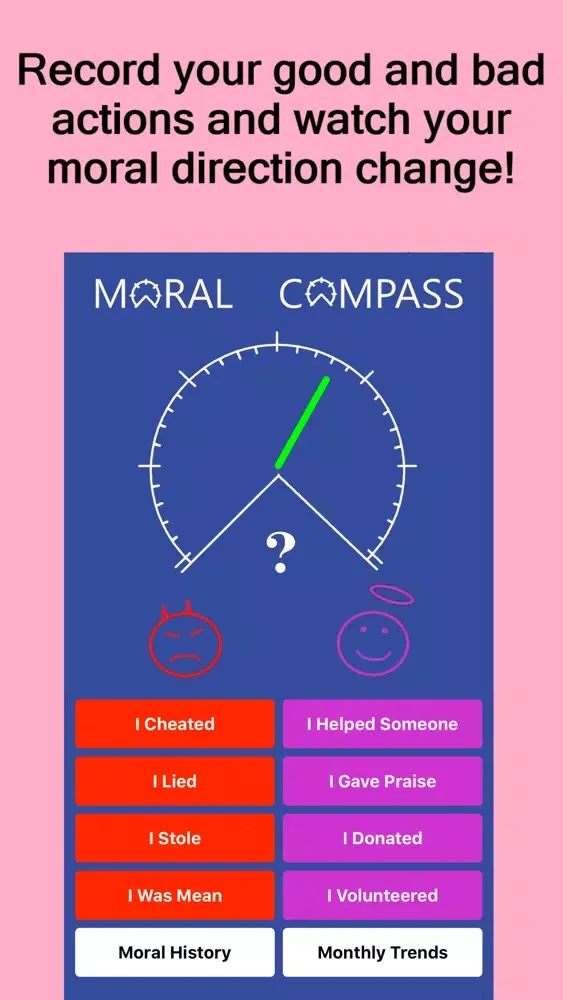 Zrzuty ekranu Moral Compass