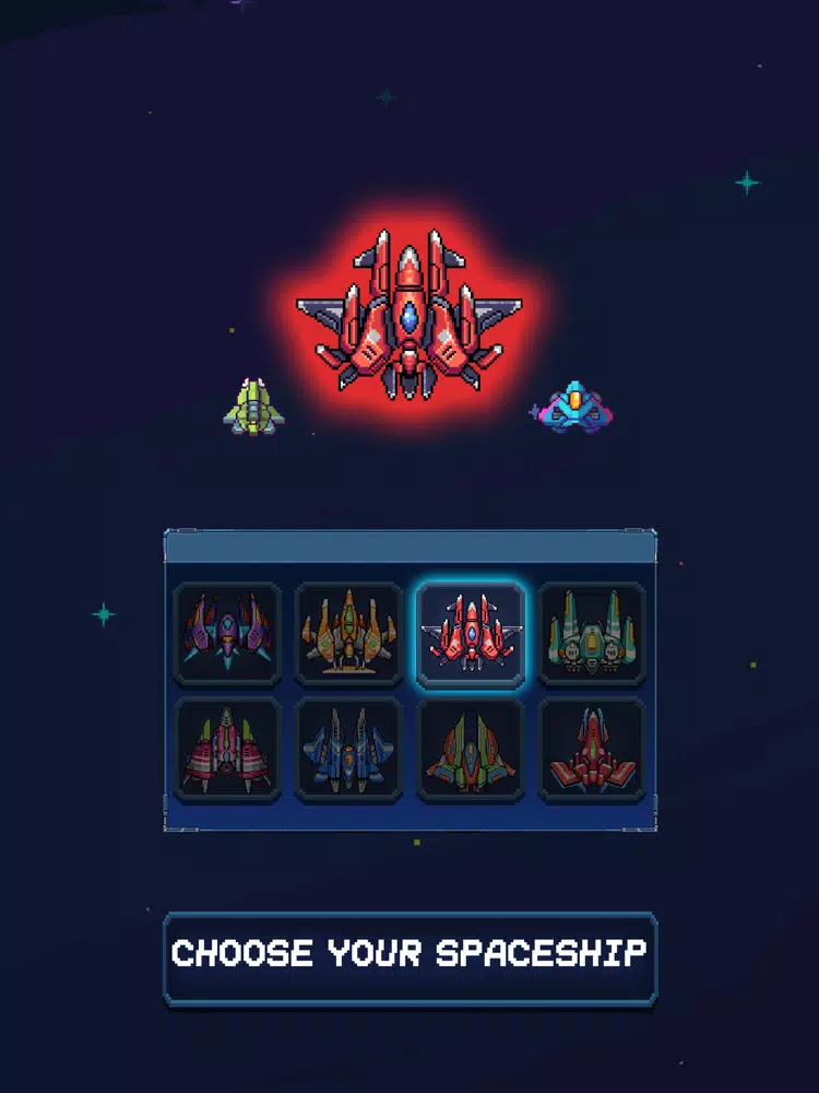 Tangkapan layar Galaxy Invaders: Space Shooter iPad 