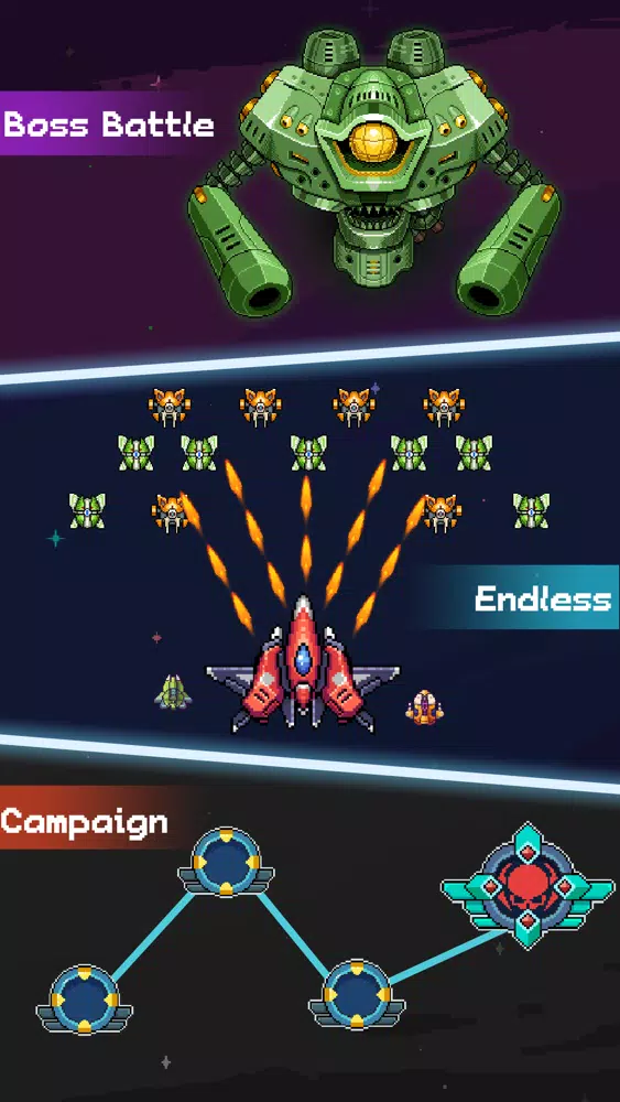 Tangkapan layar Galaxy Invaders: Space Shooter