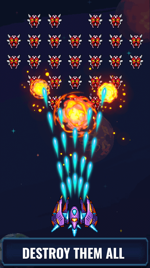 Galaxia Invader: Alien Shooter-screenshot-1