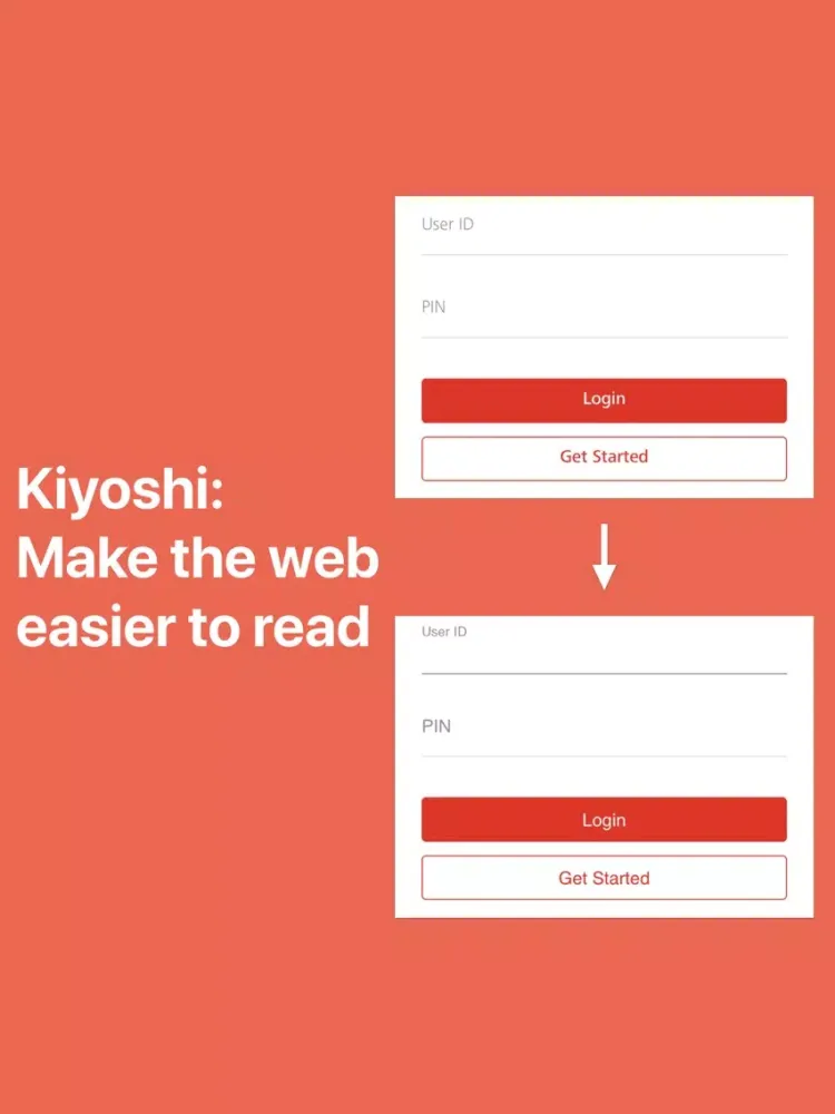 Kiyoshi - Block Web Fonts iPad  स्क्रीनशॉट