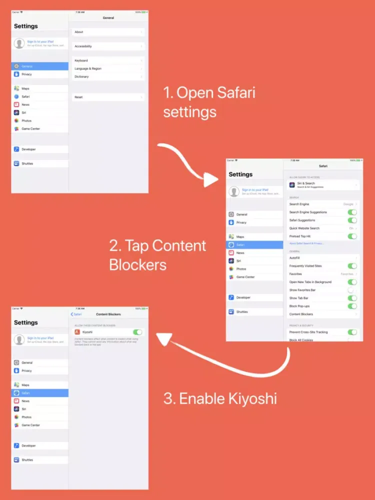 Kiyoshi - Block Web Fonts iPad  स्क्रीनशॉट