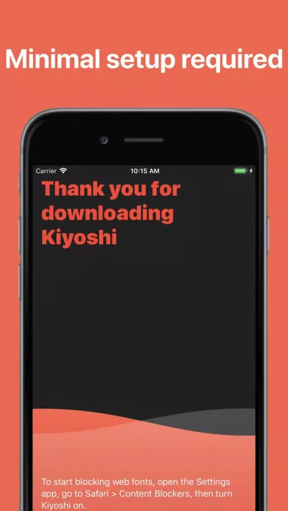 Kiyoshi - Block Web Fonts स्क्रीनशॉट