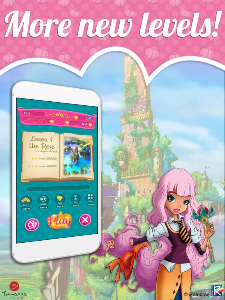 Capturas de tela do Regal Academy Fairy Tale POP 2 iPad 