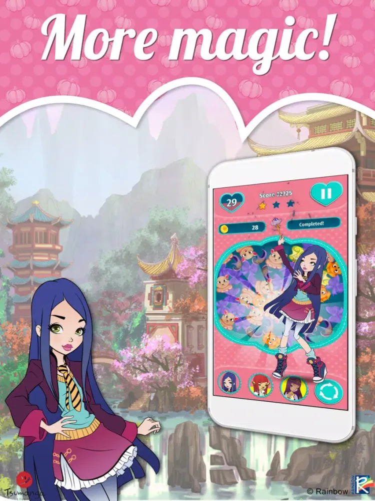 Capturas de tela do Regal Academy Fairy Tale POP 2 iPad 