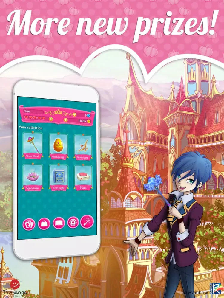 Capturas de tela do Regal Academy Fairy Tale POP 2 iPad 
