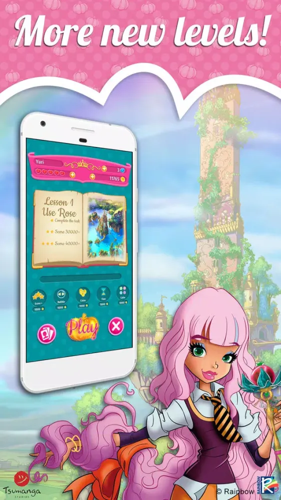 Capturas de tela do Regal Academy Fairy Tale POP 2