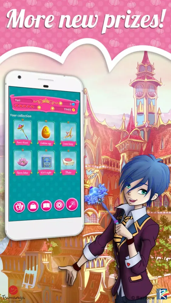 Capturas de tela do Regal Academy Fairy Tale POP 2