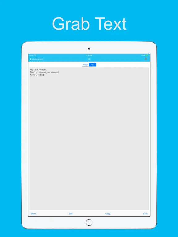 Скриншоты Doc Scanner - Image to Text iPad 