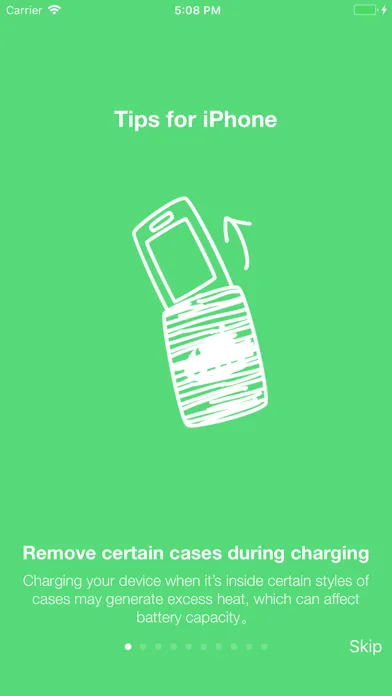 Tangkapan skrin Battery Care-battery life tips