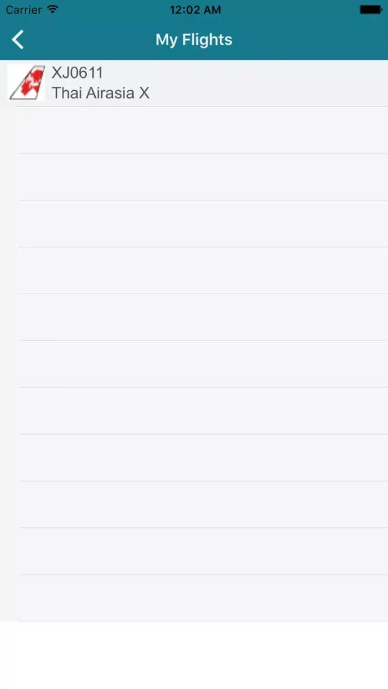 Screenshot di Kansai Airport Flight Status