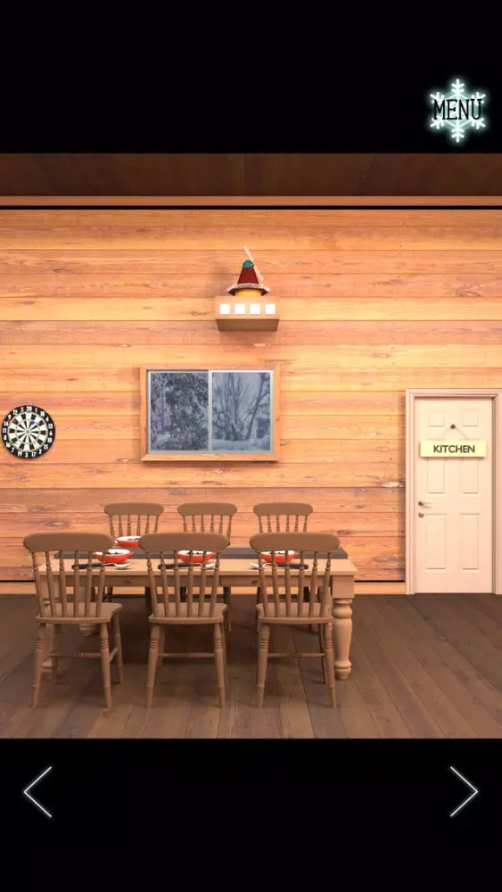 Capturas de tela do Escape Game Snow Lodge