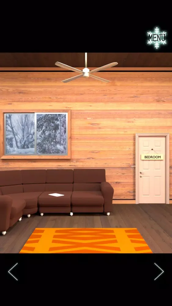 Capturas de tela do Escape Game Snow Lodge