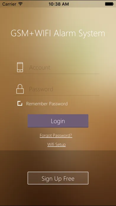 e wifi gsm alarm system应用截图