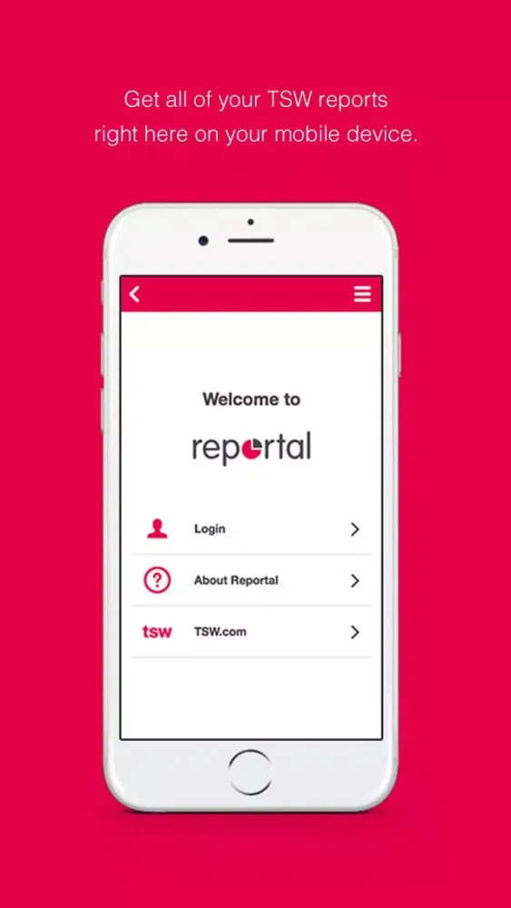Tangkapan layar TSW Reportal