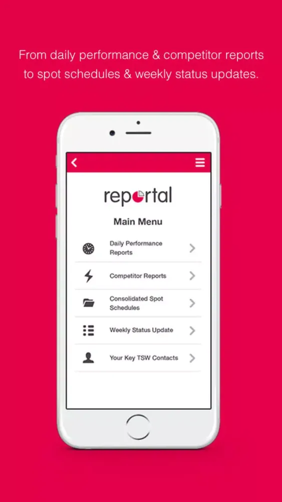 Tangkapan layar TSW Reportal