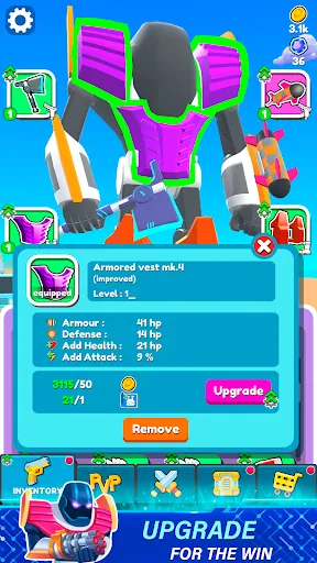 Mechangelion - Robot Fighting应用截图