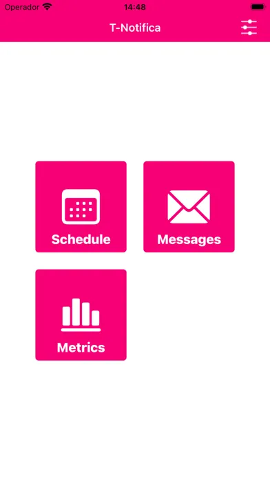 ภาพหน้าจอของ T-Notifica