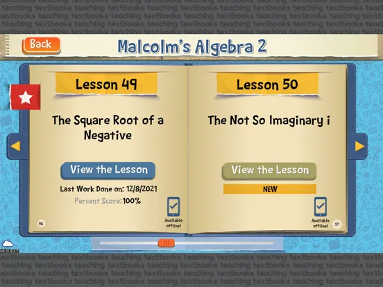 TT Algebra 2 iPad  Screenshots