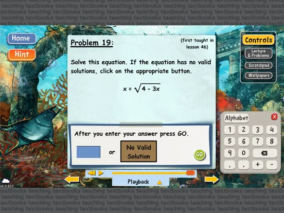 TT Algebra 2 iPad  Screenshots