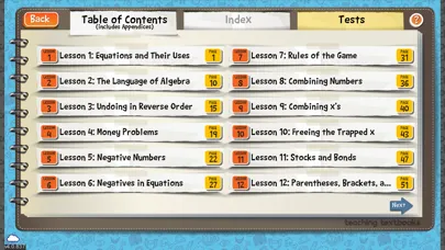 TT Algebra 2 Screenshots