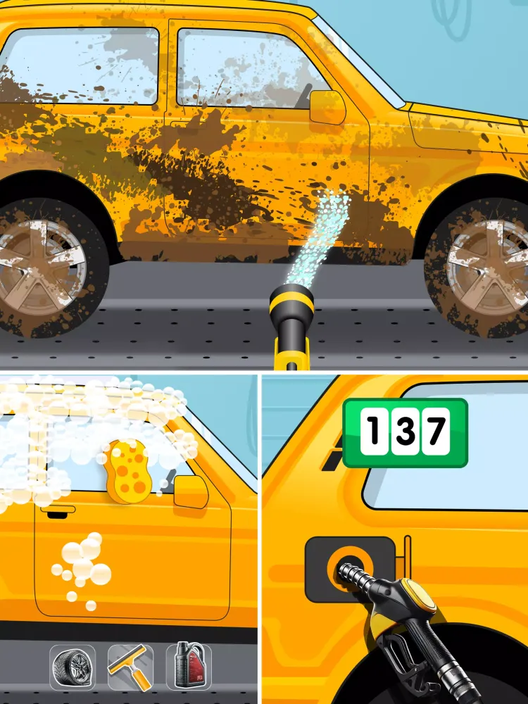 Car Wash: ASMR Game Screenshots
