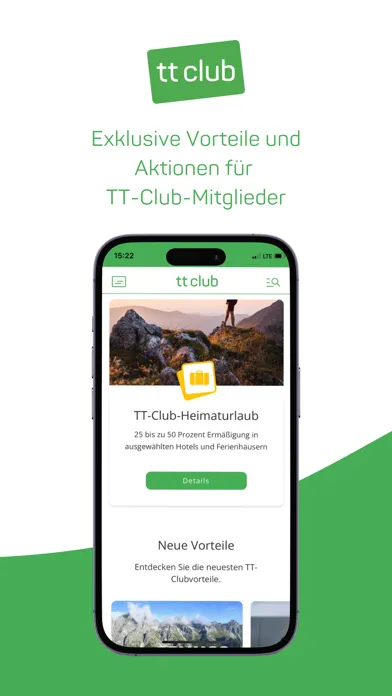 TT Club سکرین شاٹس