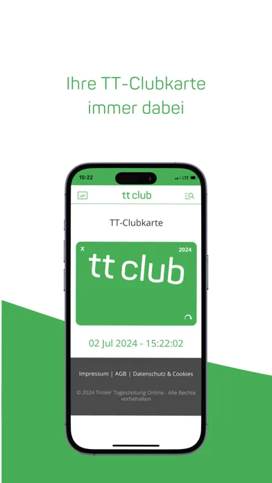 TT Club سکرین شاٹس