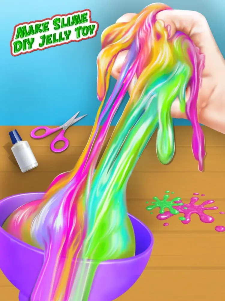 Fluffy Slime Maker iPad  स्क्रीनशॉट