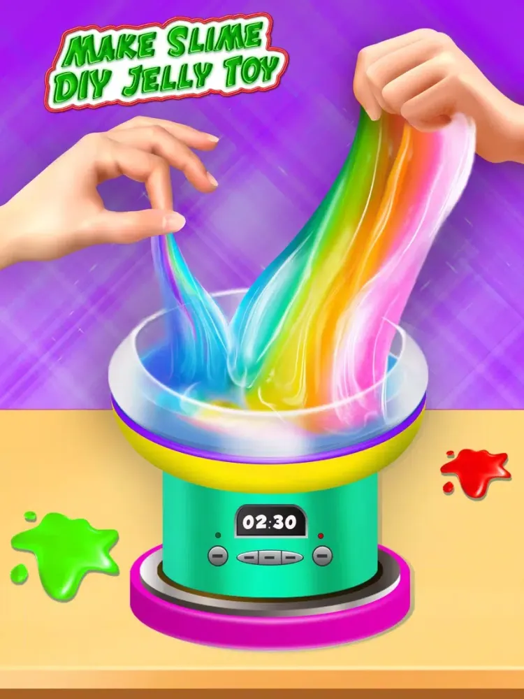 Fluffy Slime Maker iPad  स्क्रीनशॉट