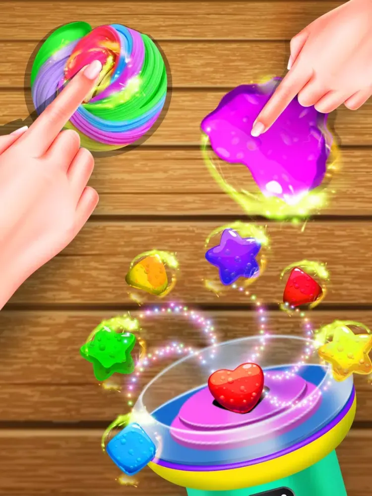 Fluffy Slime Maker iPad  स्क्रीनशॉट