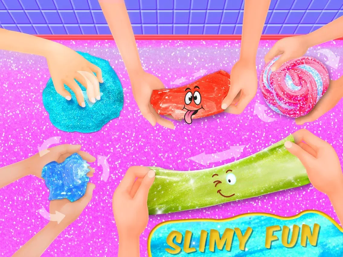 Screenshot di DIY Slime Maker Glitter Game iPad 