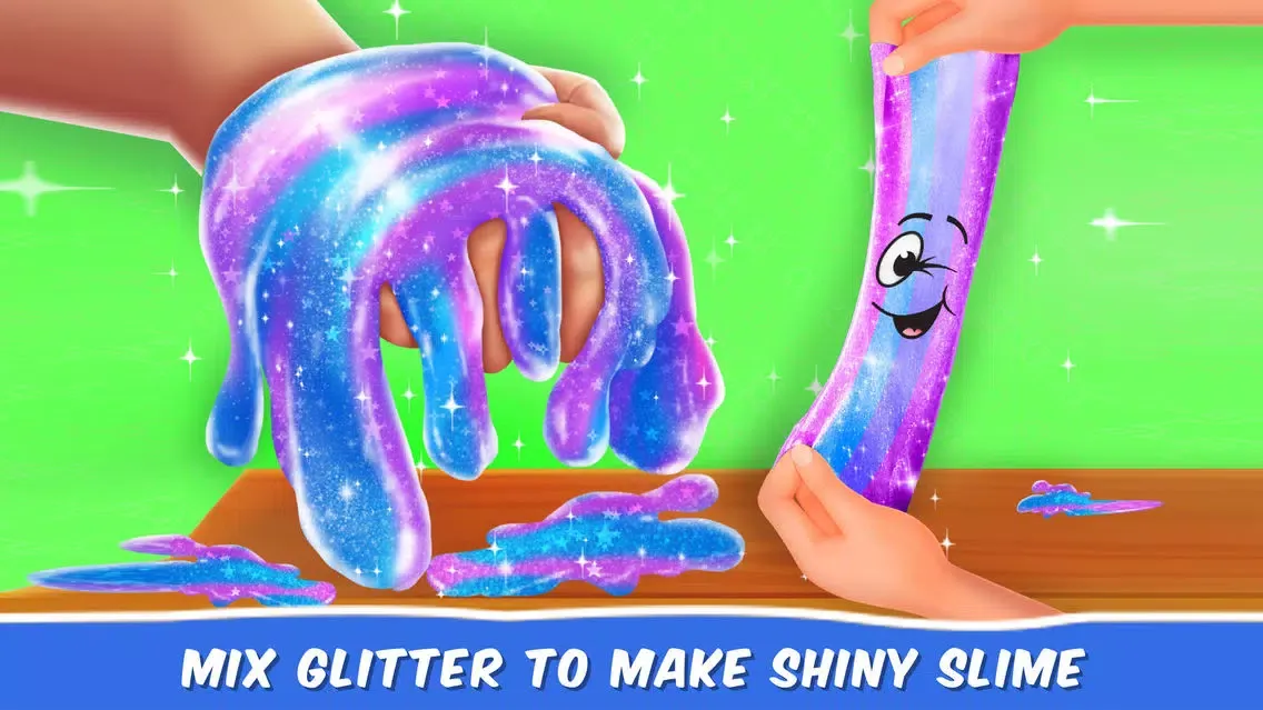 Screenshot di DIY Slime Maker Glitter Game