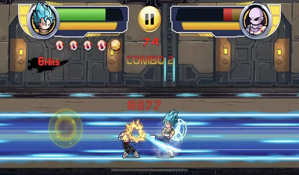 Ảnh chụp màn hình của Stickman Warriors Dragon Fight