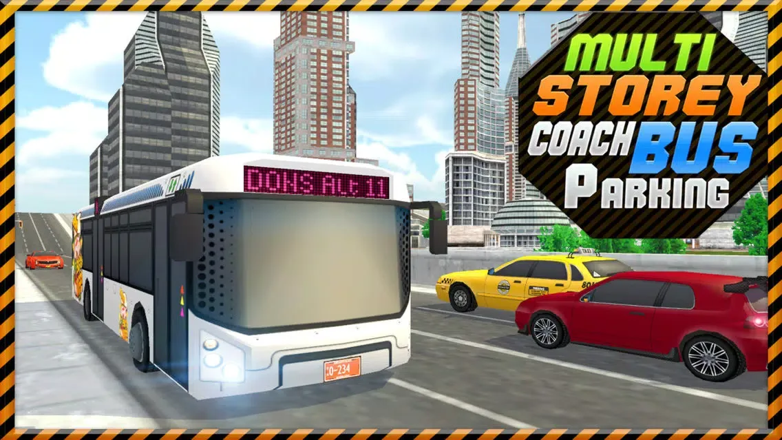 Multi-Storey Coach Bus Parking 3D: City Auto-bus Driving Simulator应用截图