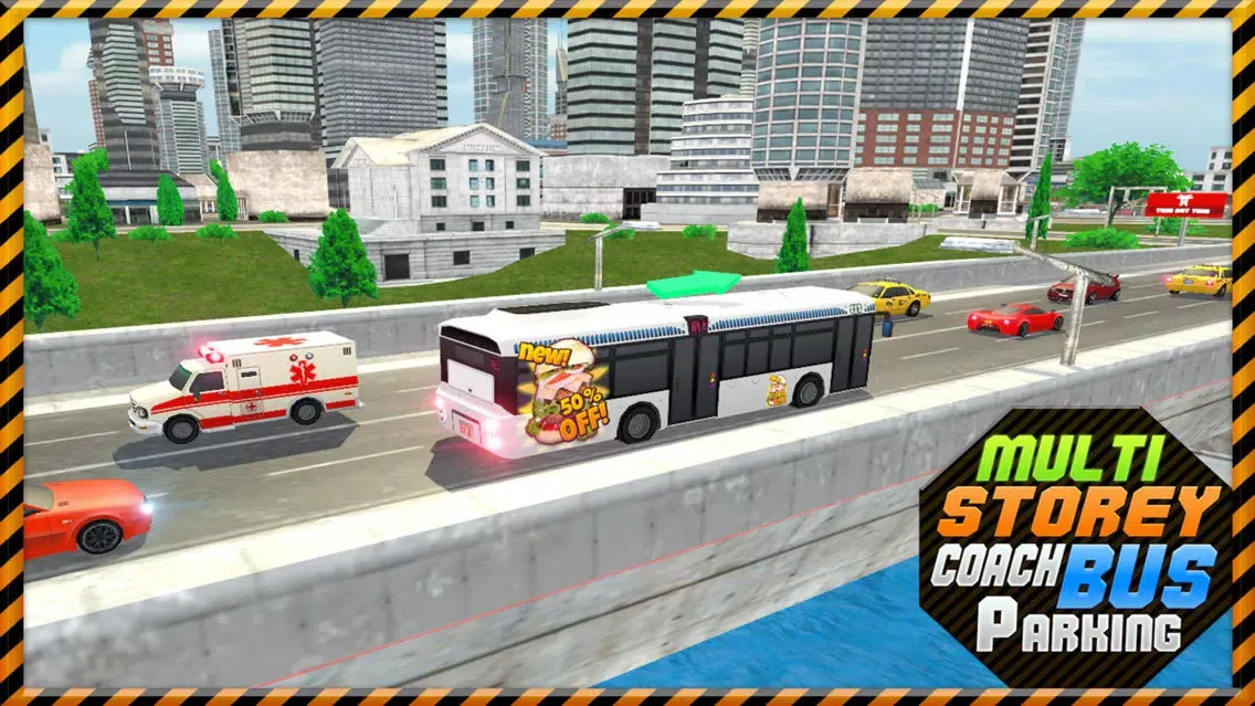 Multi-Storey Coach Bus Parking 3D: City Auto-bus Driving Simulator应用截图