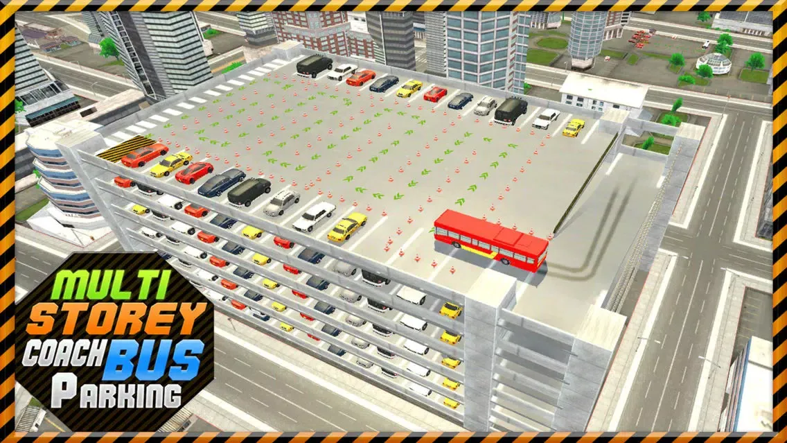 Multi-Storey Coach Bus Parking 3D: City Auto-bus Driving Simulator应用截图