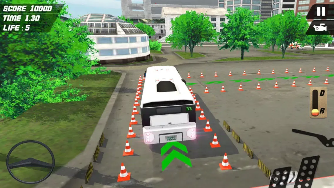 Multi-Storey Coach Bus Parking 3D: City Auto-bus Driving Simulator应用截图