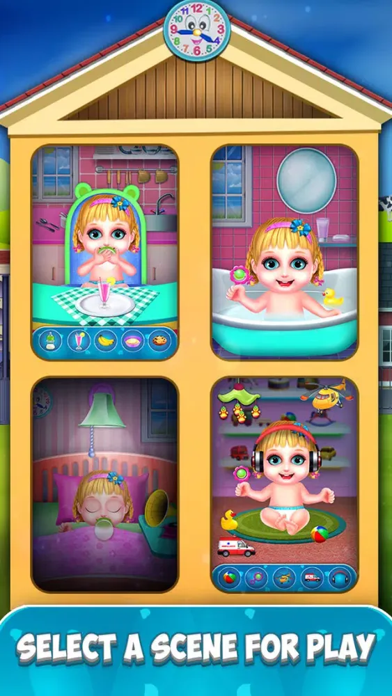 Captures d'écran de Newborn Baby Care Nursery