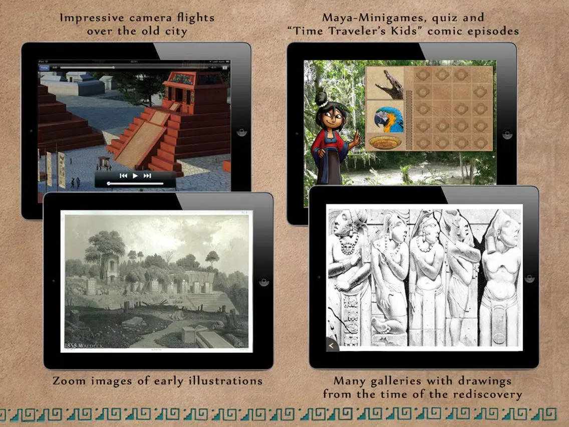 تصاویر TimeTours - Palenque iPad 