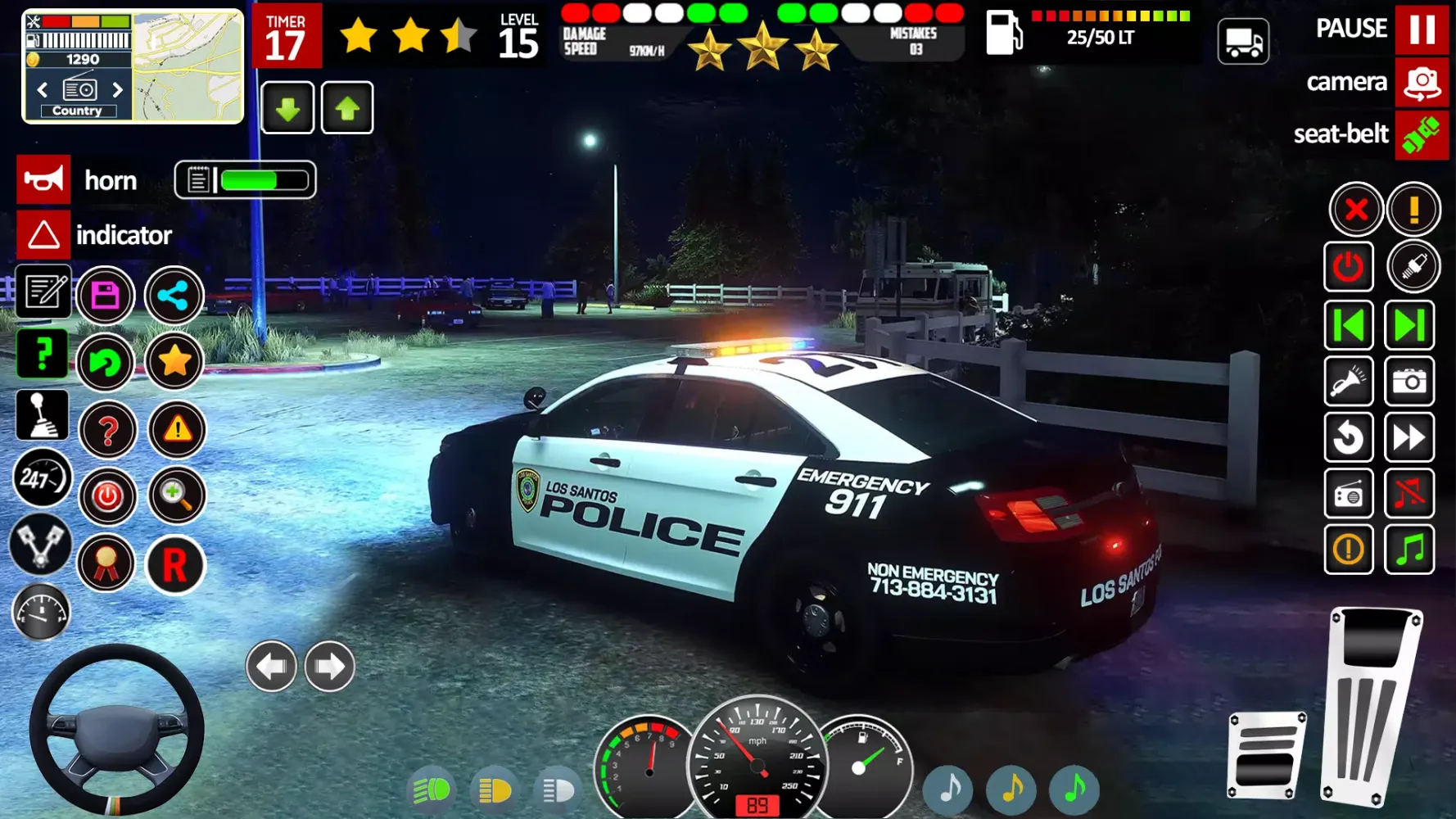 Offline Police Car: Cop Games应用截图