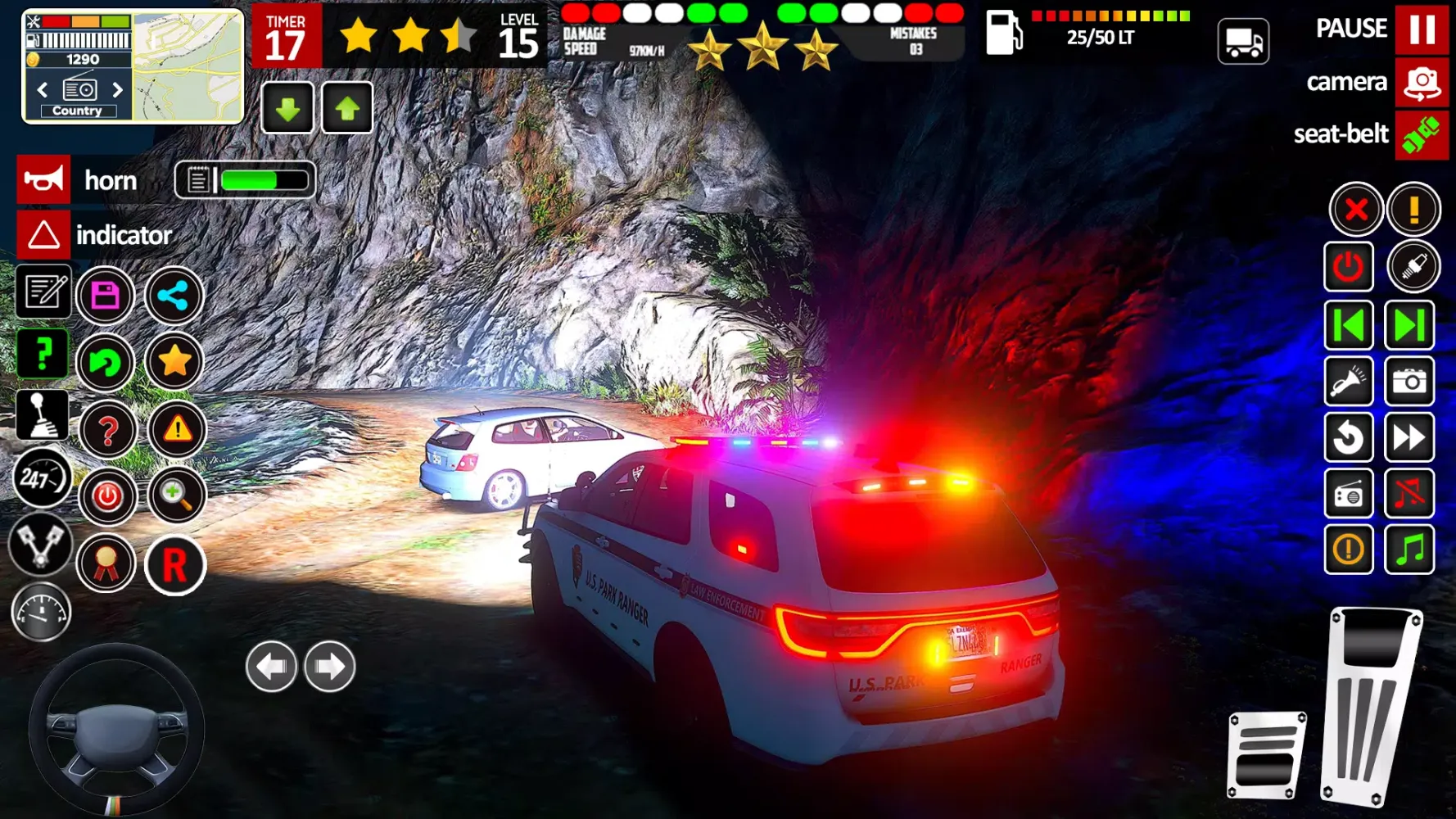 Offline Police Car: Cop Games应用截图