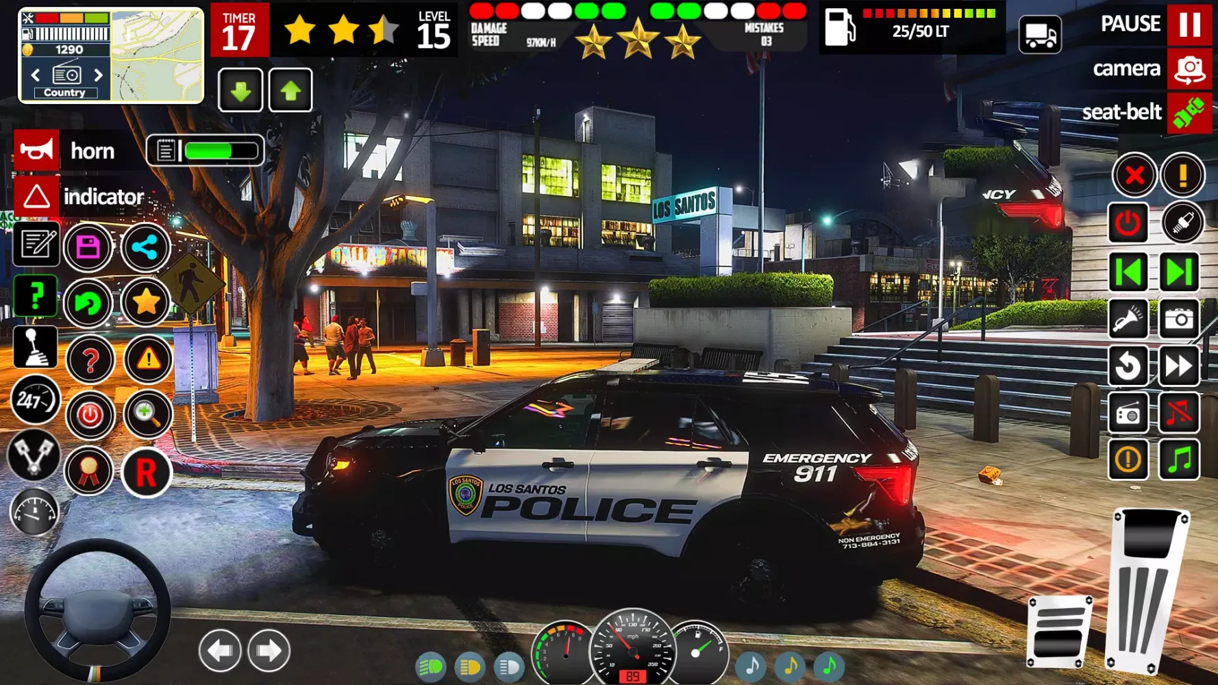Offline Police Car: Cop Games应用截图