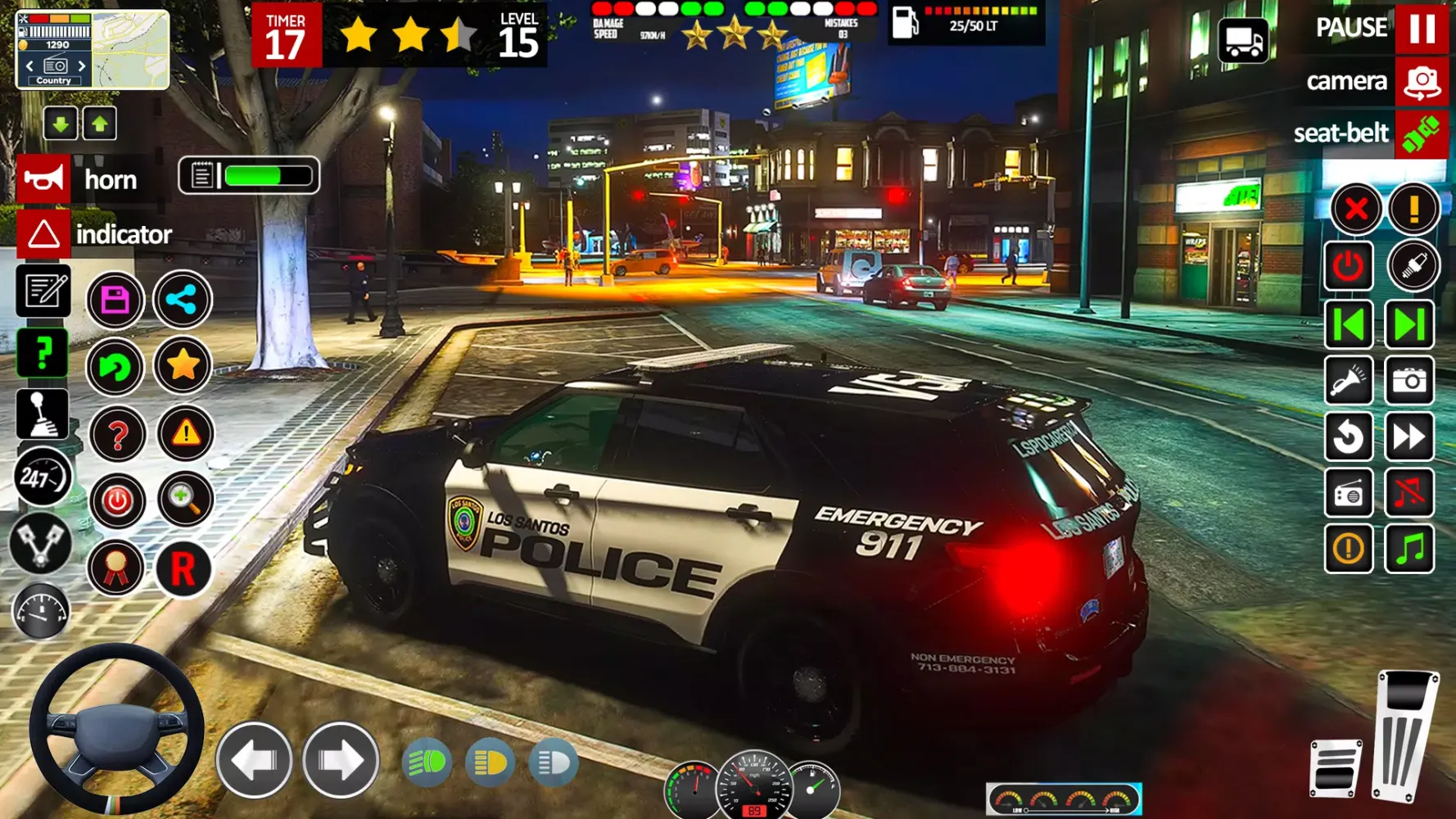 Offline Police Car: Cop Games应用截图