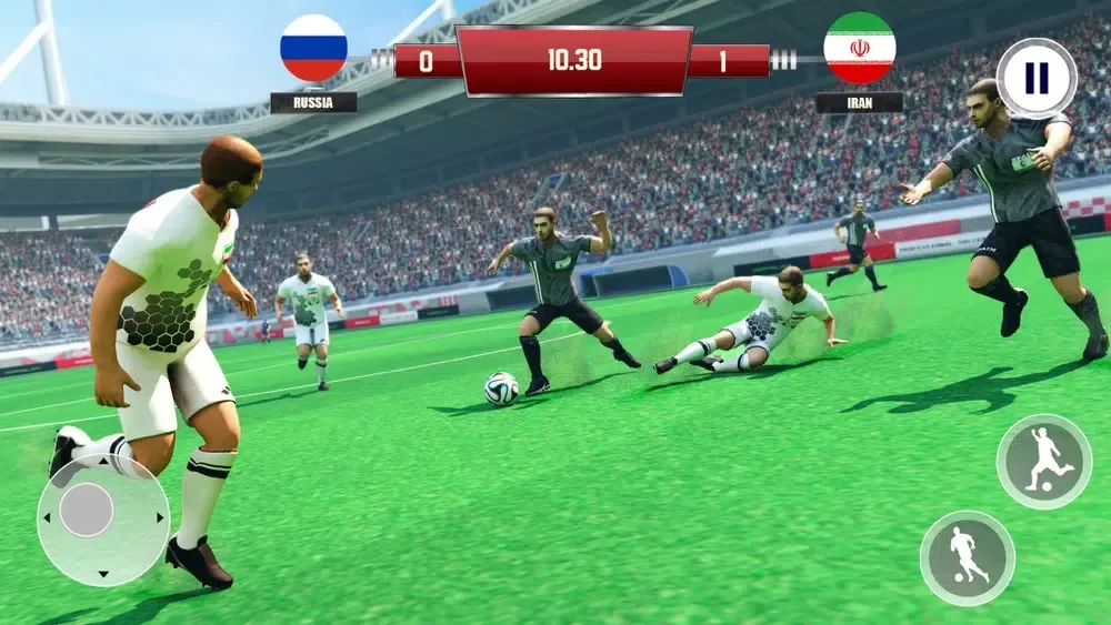 Tangkapan layar World Soccer League Stars