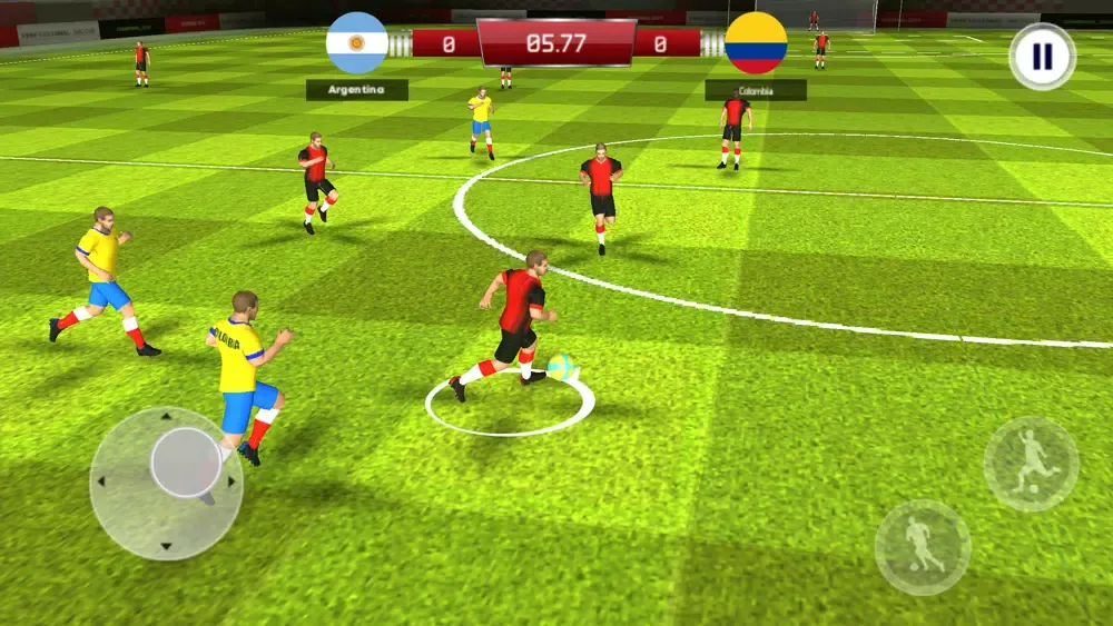 Tangkapan layar World Soccer League Stars