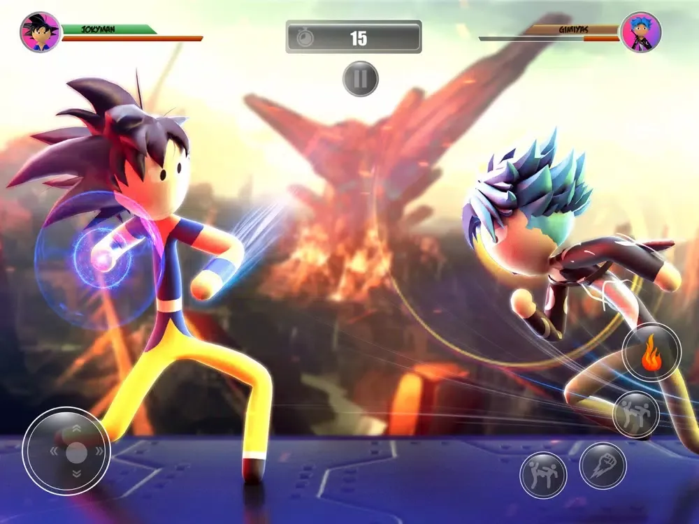 Stickman Hero 3D: Stick Fight iPad  Ekran Görüntüleri