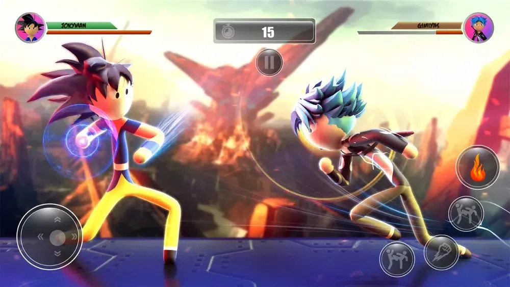 Stickman Hero 3D: Stick Fight Ekran Görüntüleri