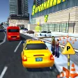 Taxi Driver 3D Simulator - Supermarket Parking
