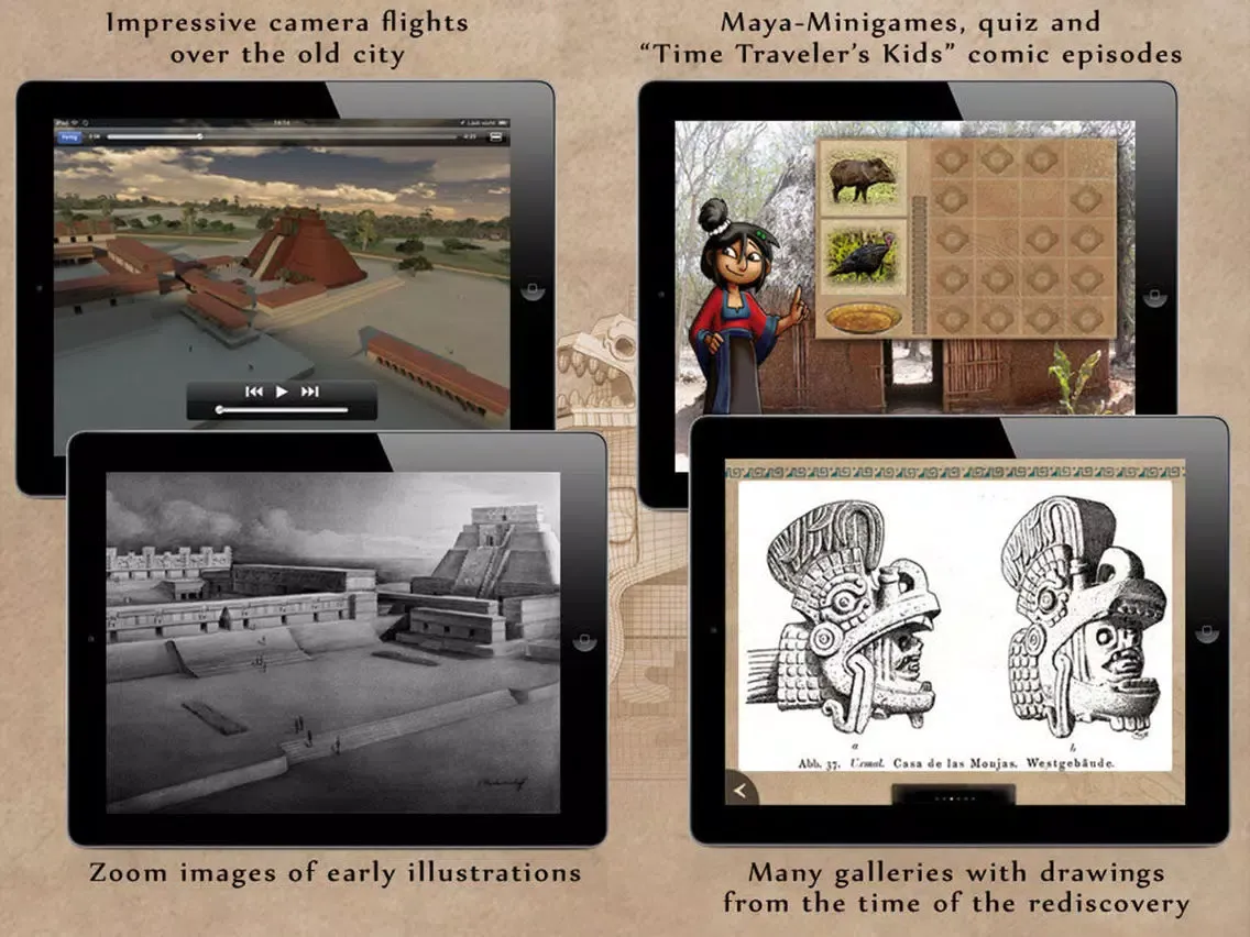 TimeTours: Uxmal iPad  Screenshots